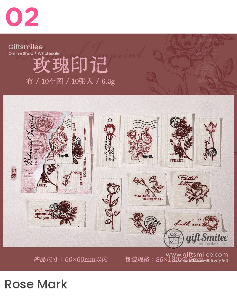 Botanical Imprint Bookmarks | girls craft