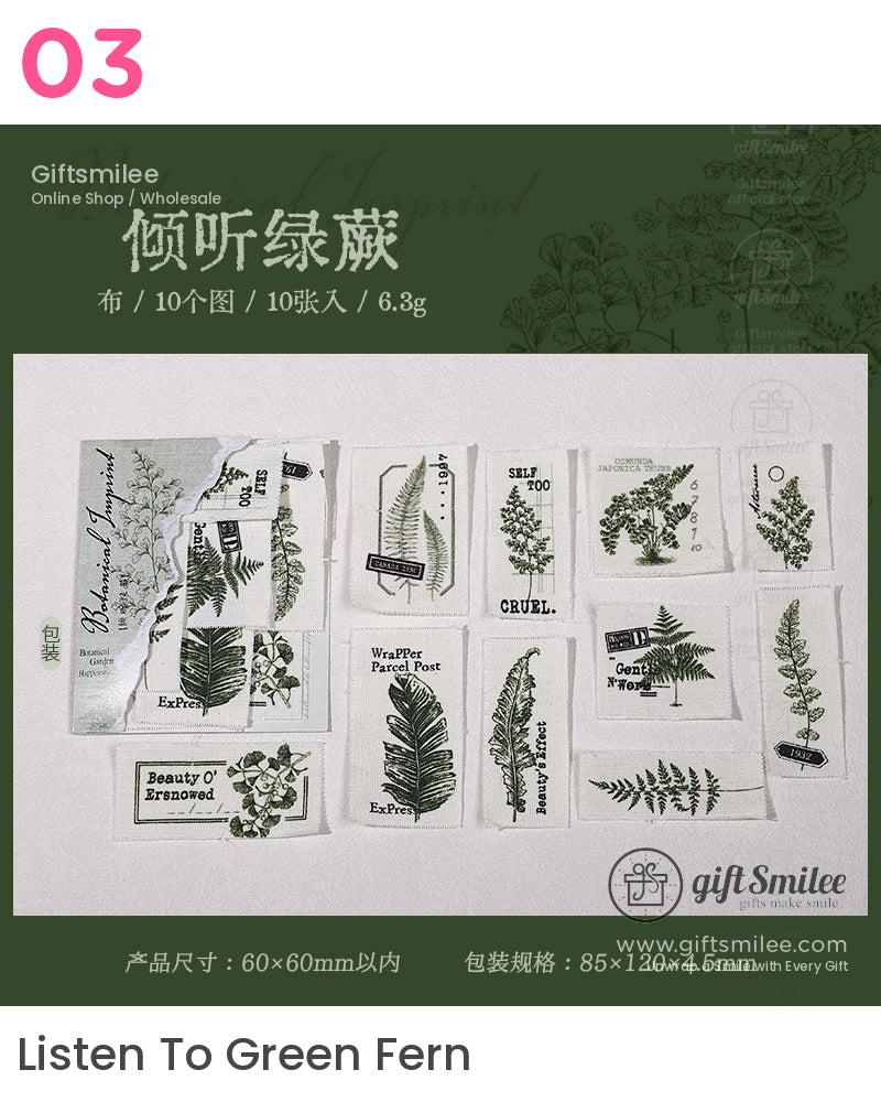 Botanical Imprint Bookmarks | girls craft