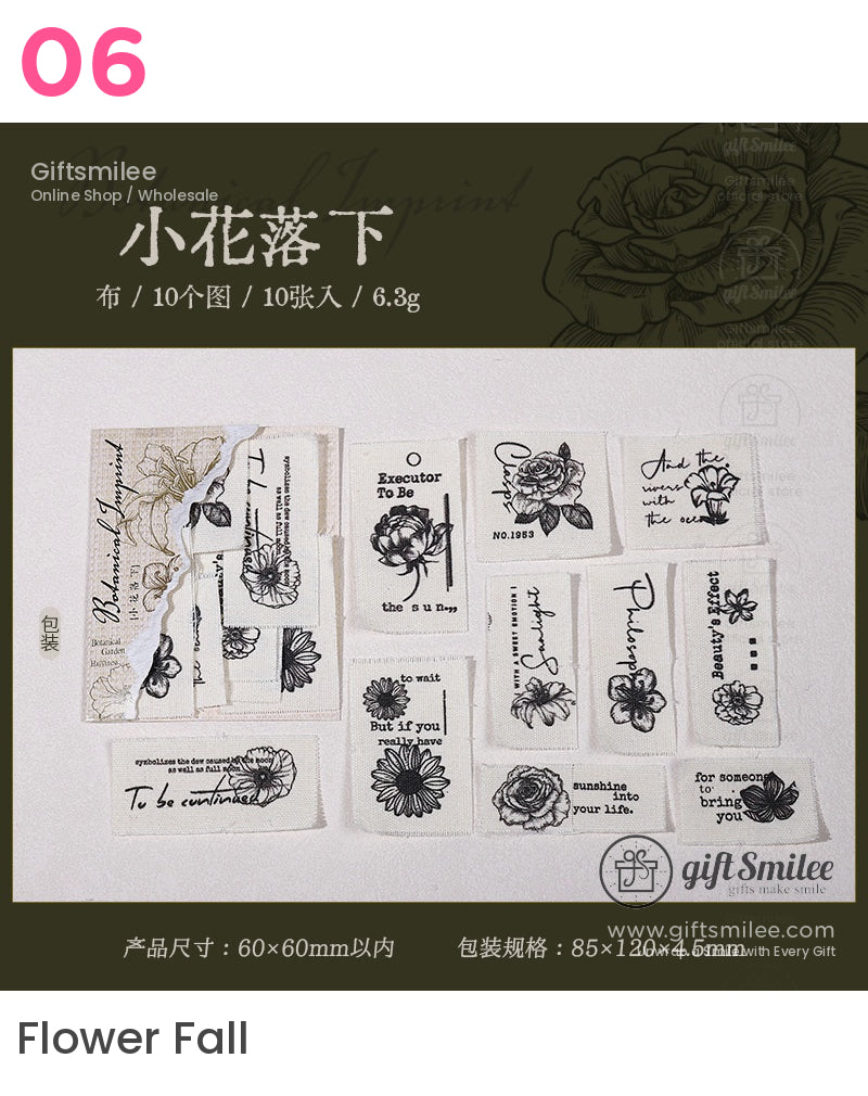 Botanical Imprint Bookmarks | girls craft