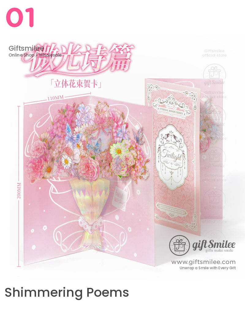 3D Bouquet Greeting Cards | KS-CC-270