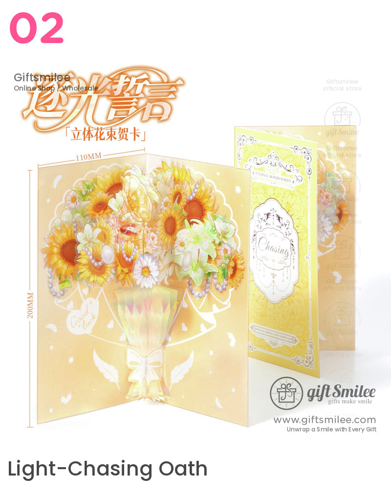 3D Bouquet Greeting Cards | KS-CC-270