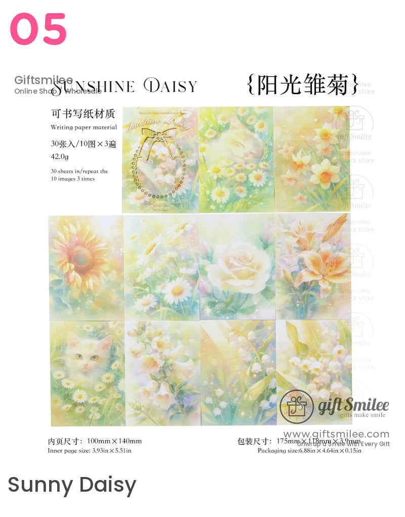 Moon Falls And Flowers Sleep Collage Kit | girl wrapping
