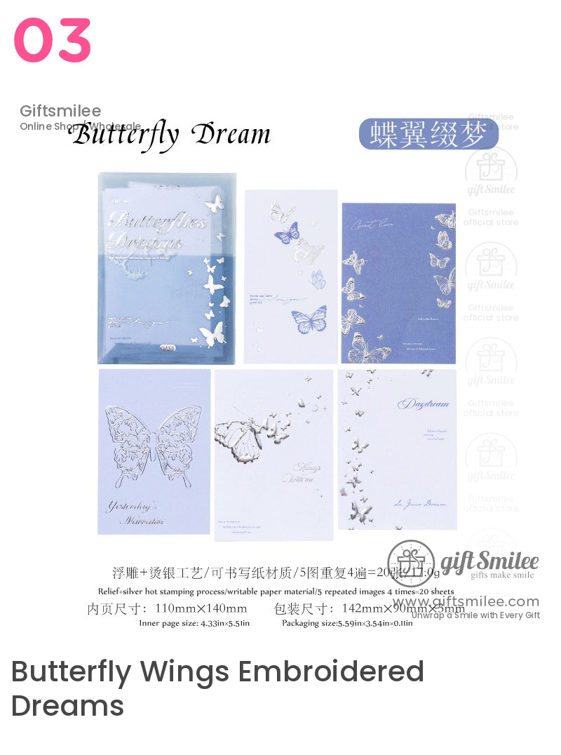 Silver Foil Celestial And Nature-Inspired Notes | lovers