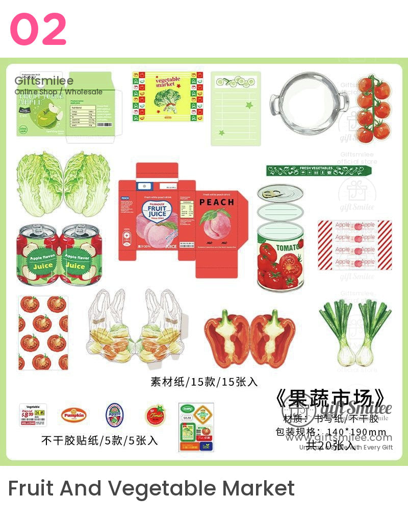 Kawaii Japanese Food Material Pack | KS-CK-1162