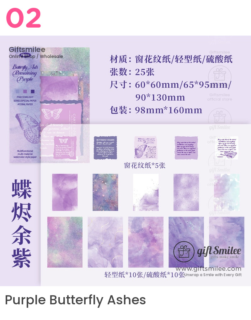 Aesthetic Watercolor Collage Kit | KS-CK-1164