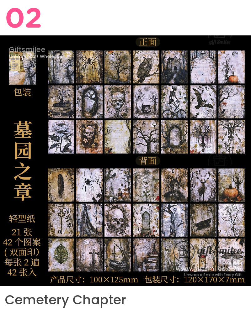 Vintage Halloween Material Paper | KS-CK-1165