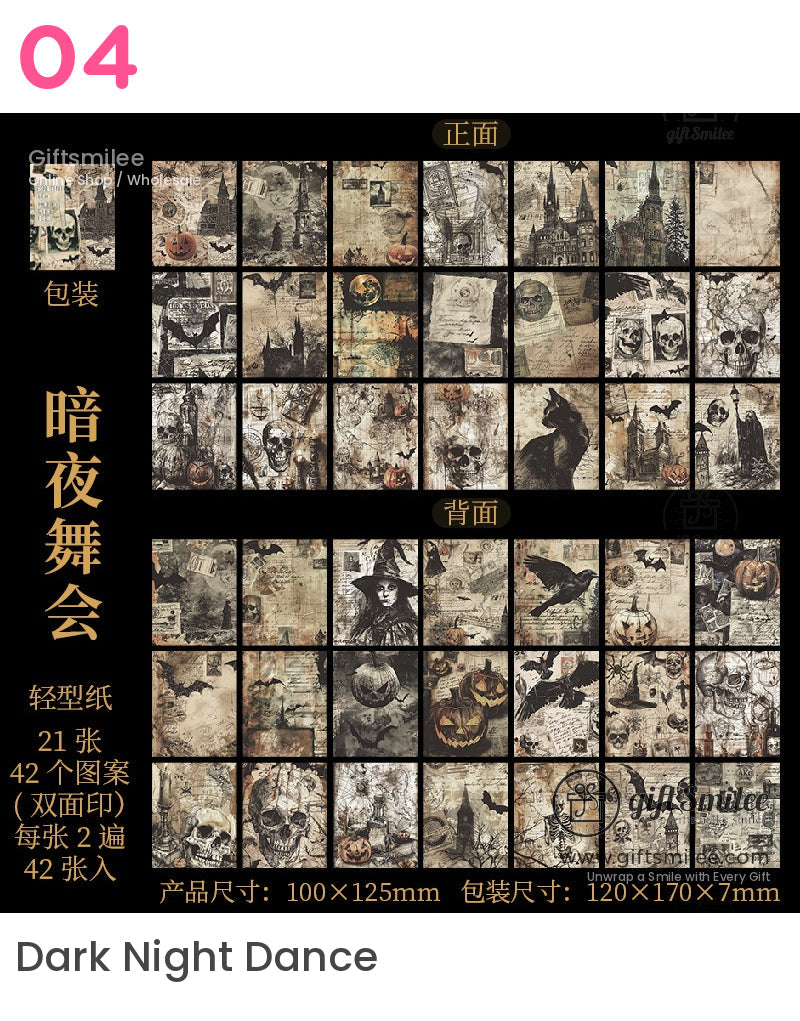 Vintage Halloween Material Paper | KS-CK-1165