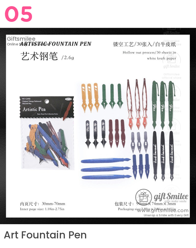Vintage Scrapbooking Material Pack | KS-CK-1168