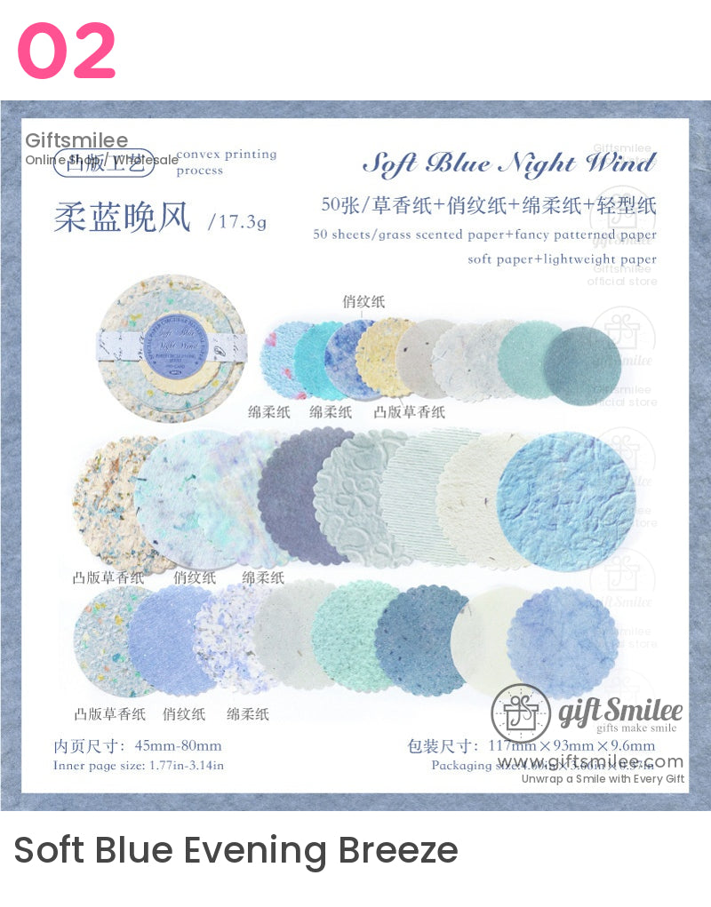 Vintage-Style Scalloped Collage Kit | KS-CK-1170