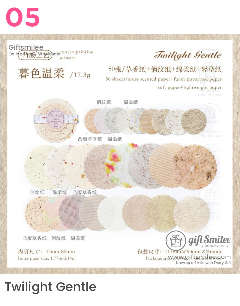 Vintage-Style Scalloped Collage Kit | KS-CK-1170