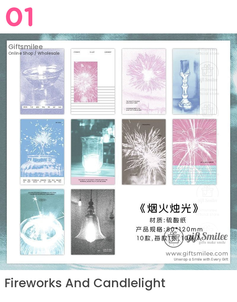 Celestial Floral Transparent Material Pack | KS-CK-1174