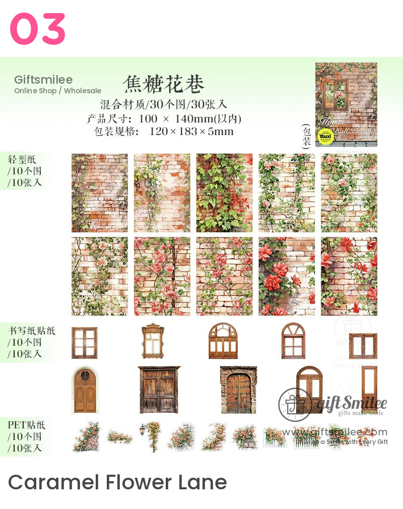 3D Diy Miniature Rustic Dollhouse Material Pack | KS-CK-1179