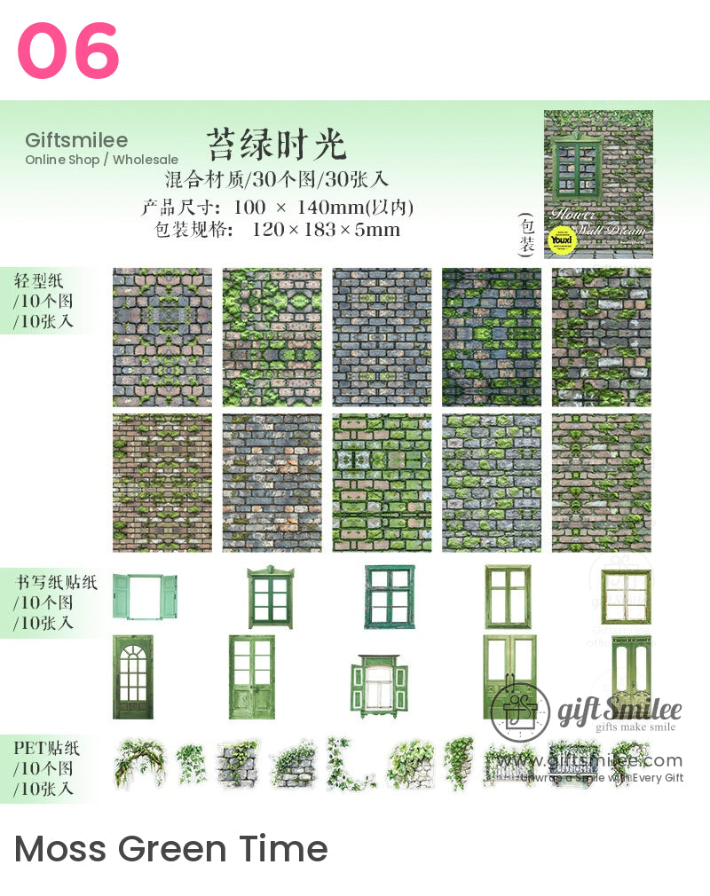 3D Diy Miniature Rustic Dollhouse Material Pack | KS-CK-1179