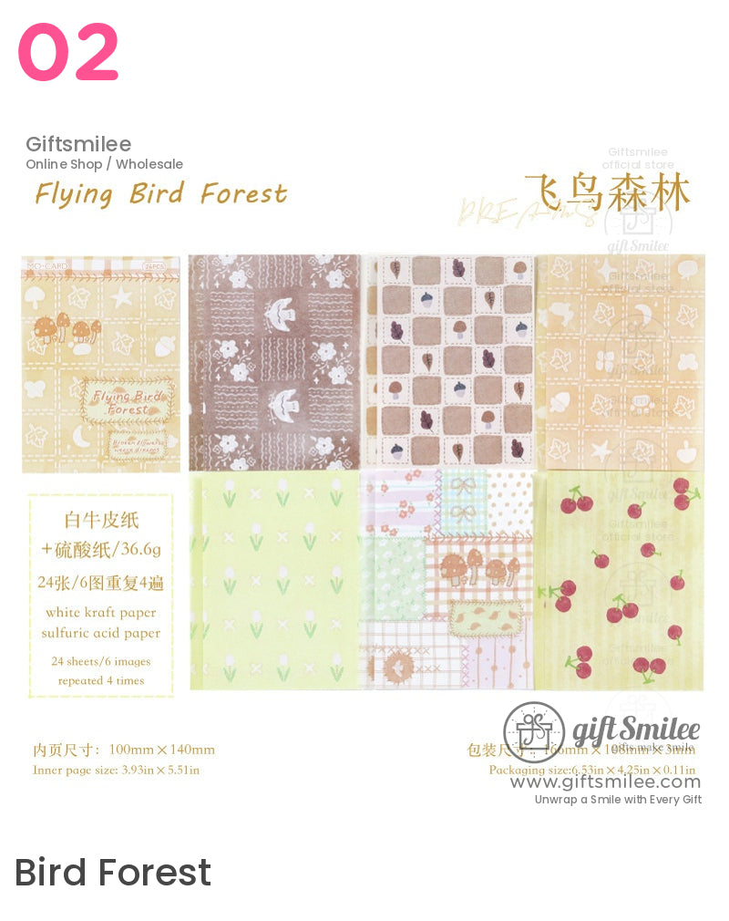 Pastel Blue Floral Hydrangea Material Paper | KS-CK-1183