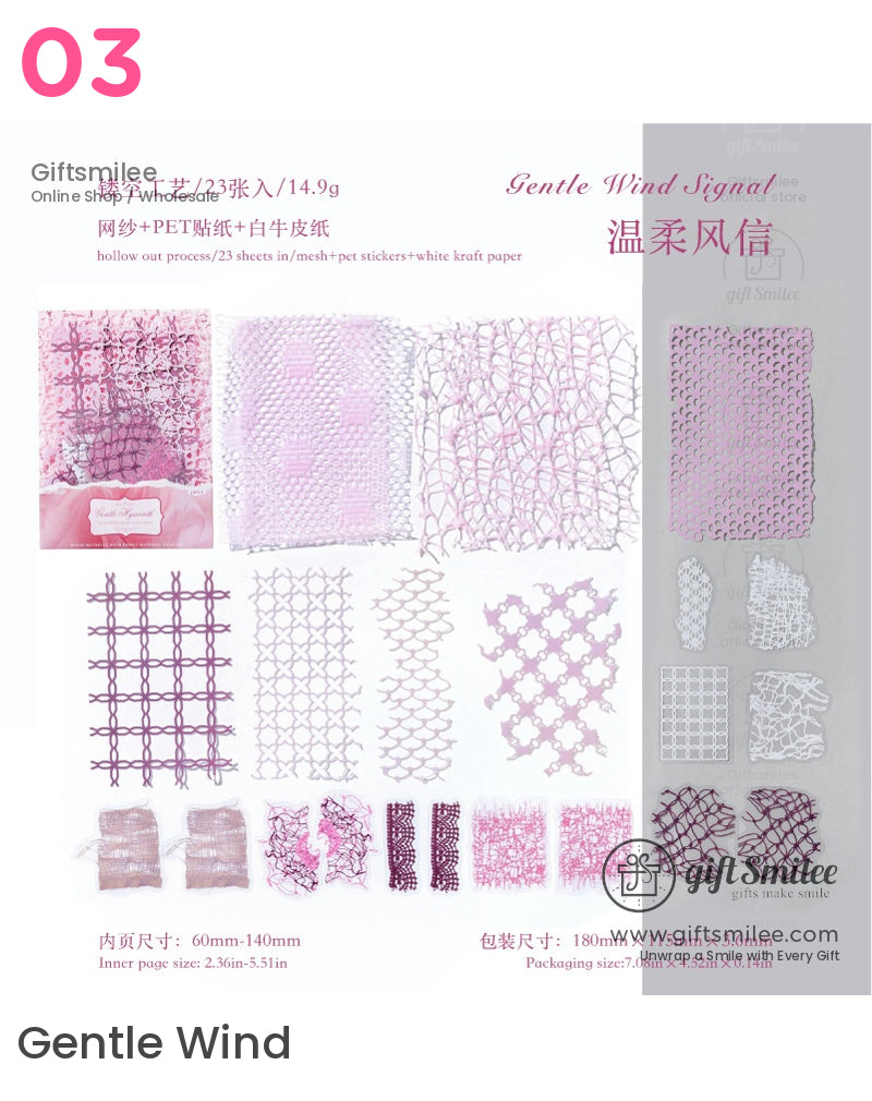 Lace Texture Overlay Material Package | KS-CK-1184
