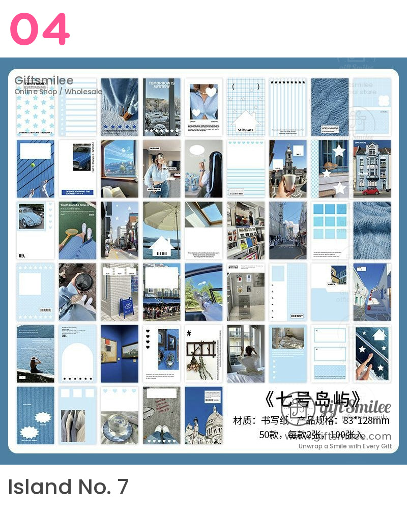Ins Style Photo Collage Journaling Material Book | KS-CK-1185