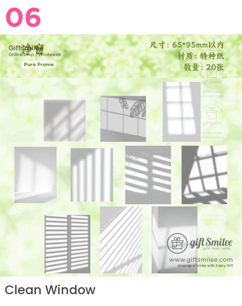 Ink Projection Monochrome Retro Memo Pad | KS-CK-1188