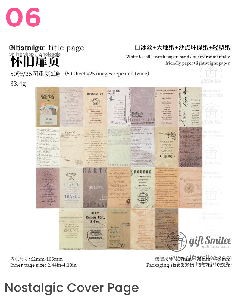 English Library Material Paper | KS-CK-1191