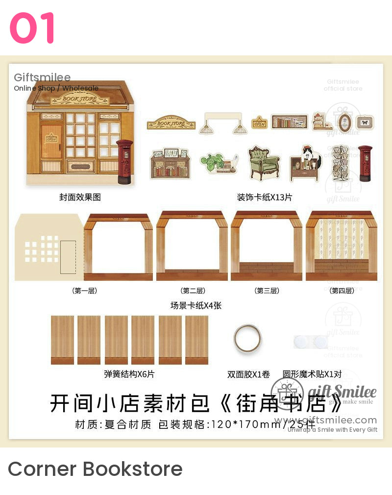 Open A Small Shop Material Pack | KS-CK-1205