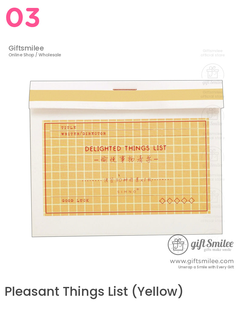 Sunny Fragments Sticky Notes | KS-CK-1208
