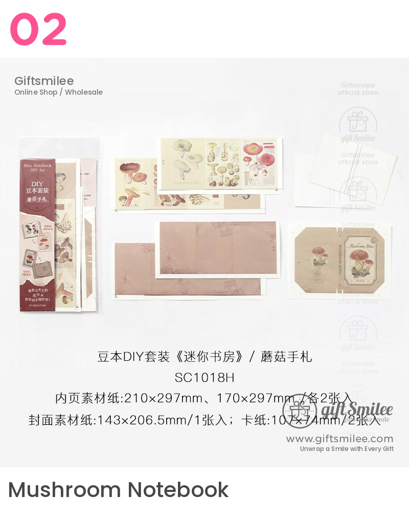 Mini Study Bean Book Collage Kit | KS-CK-1214