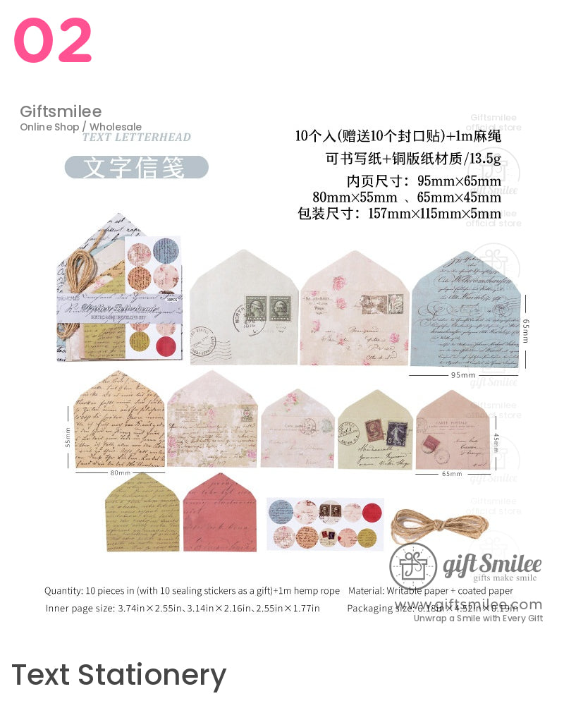 Mailing Time Envelope Set | wall card