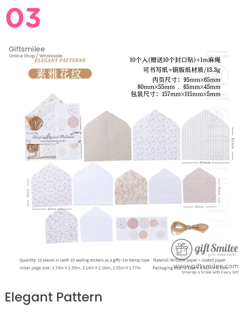Mailing Time Envelope Set | wall card