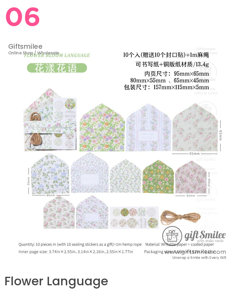 Mailing Time Envelope Set | wall card