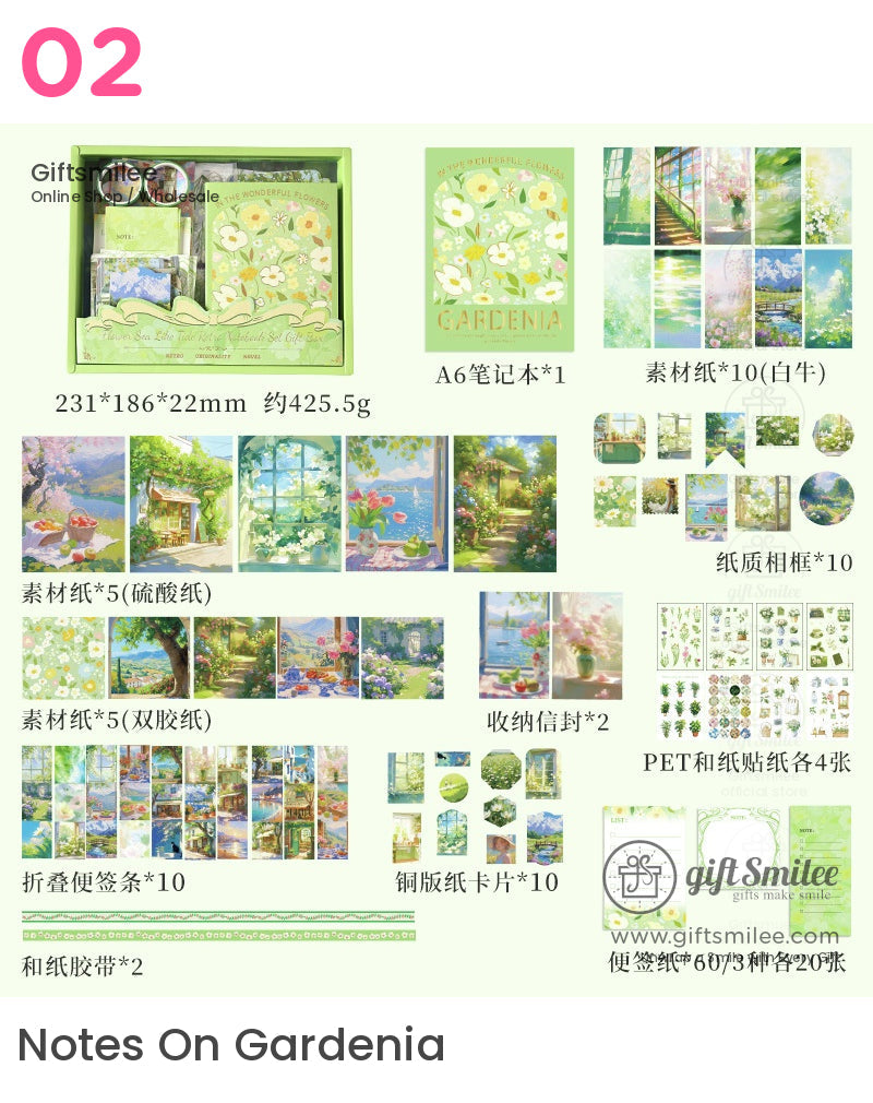 A Sea Of Flowers Gift Set | KS-GS-127
