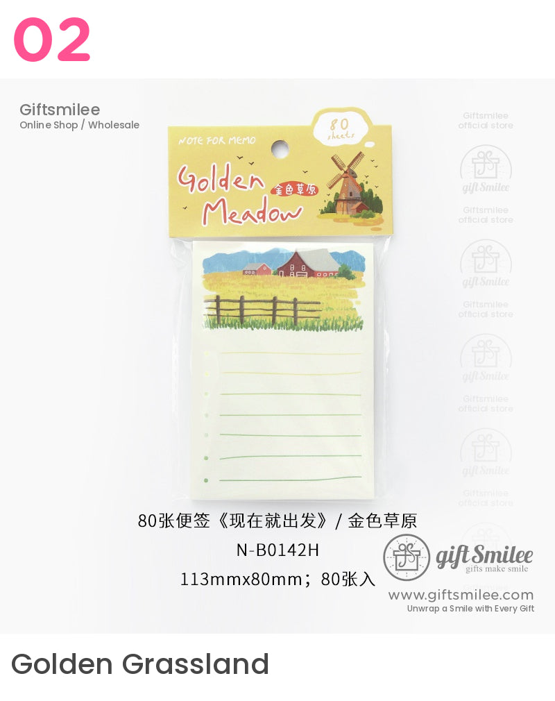 Get Started Now Notepads | art themed