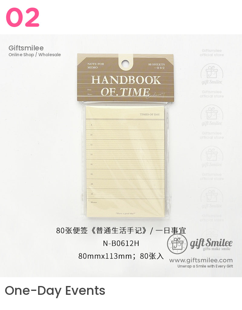 Minimalist Daily Planner Notepads | KS-NP-425