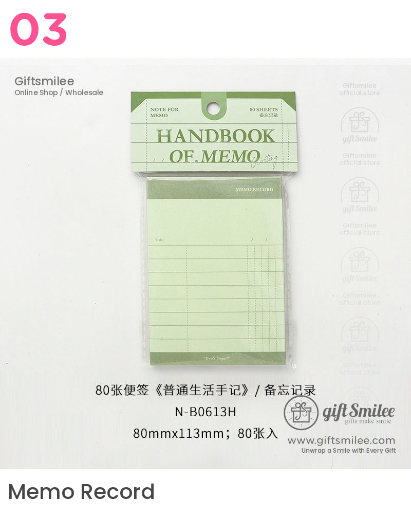 Minimalist Daily Planner Notepads | KS-NP-425