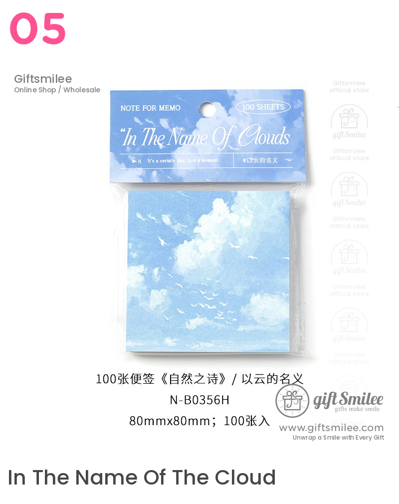 Nature-Inspired Scenic Notepads | KS-NP-426