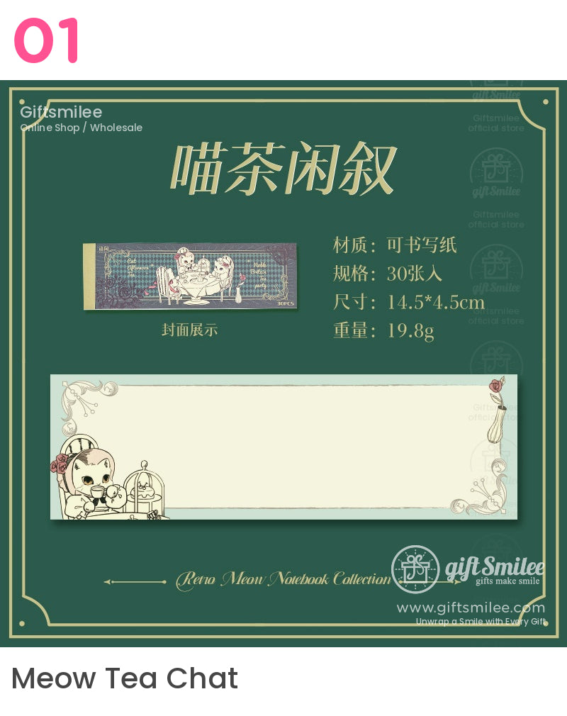 Charming Cat Notepads | KS-NP-427