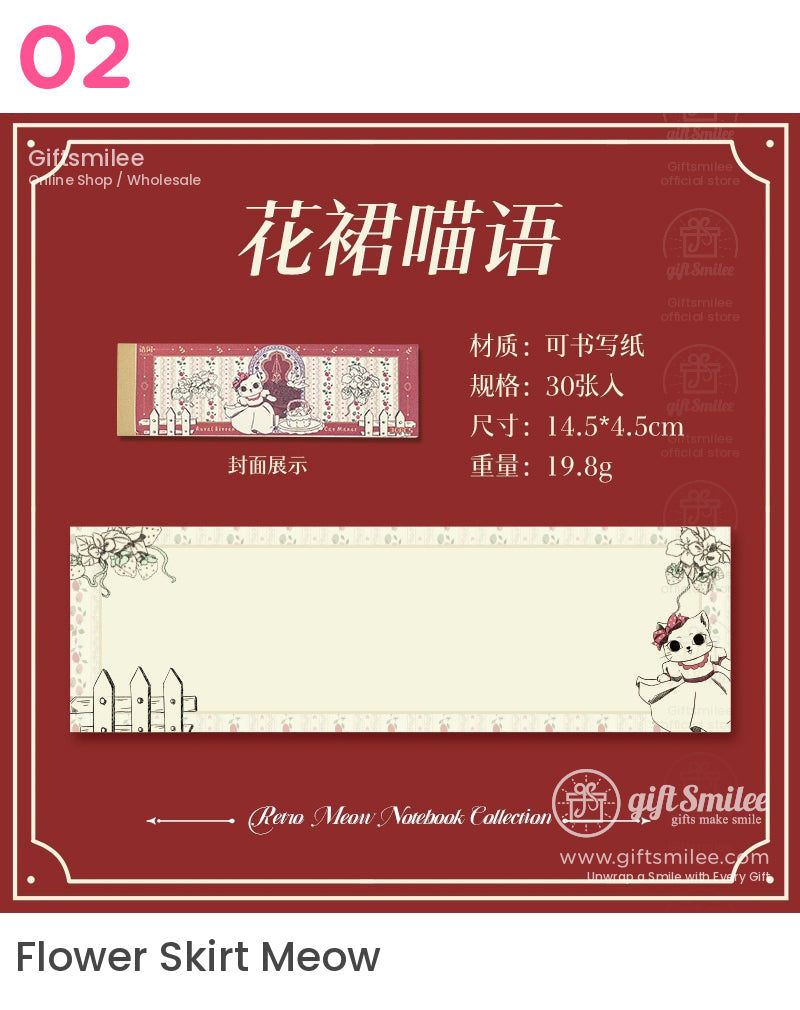 Charming Cat Notepads | KS-NP-427