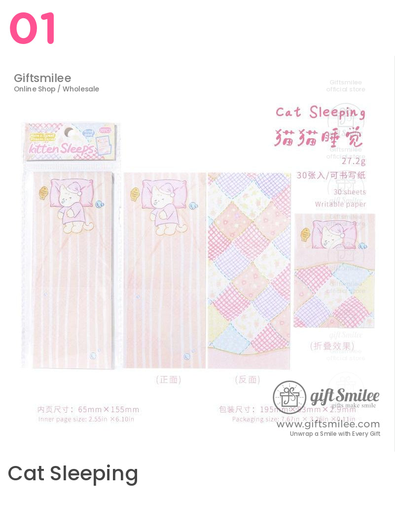 Cute Illustration Foldable Memo Pad | KS-NP-428
