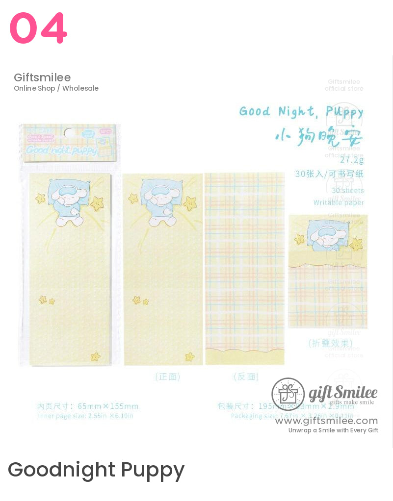 Cute Illustration Foldable Memo Pad | KS-NP-428