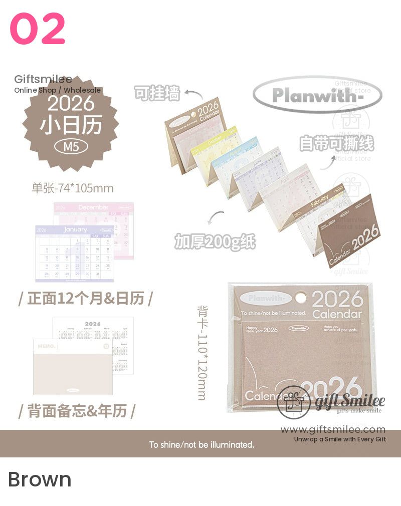 Lanwith Everyday 365 Desk Calendar | KS-PL-125