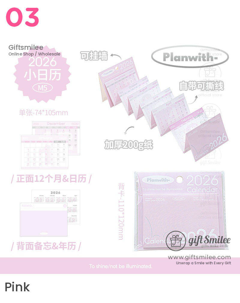 Lanwith Everyday 365 Desk Calendar | KS-PL-125