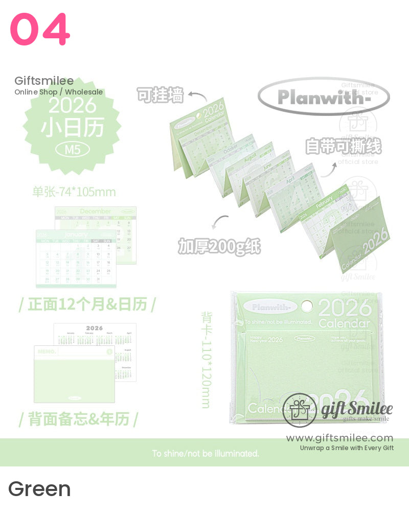 Lanwith Everyday 365 Desk Calendar | KS-PL-125