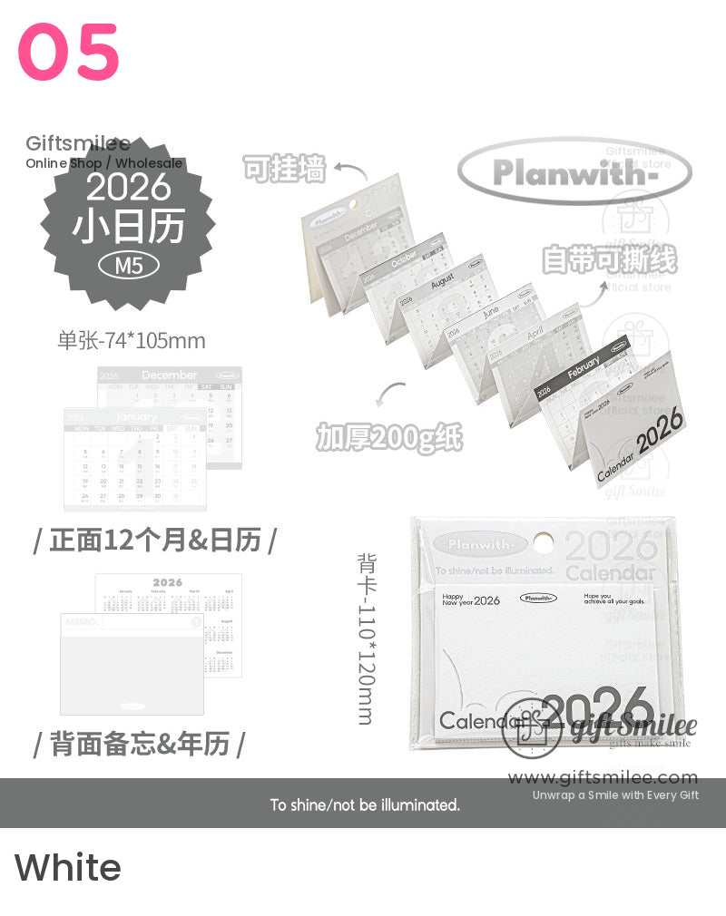 Lanwith Everyday 365 Desk Calendar | KS-PL-125