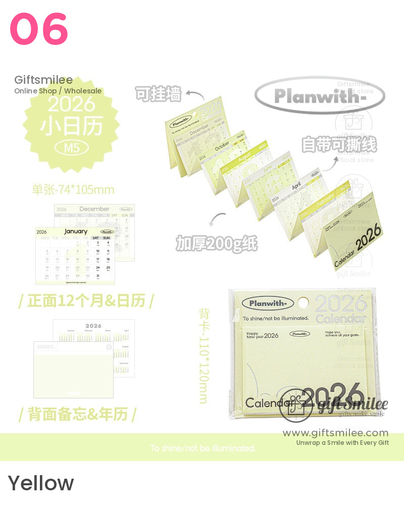 Lanwith Everyday 365 Desk Calendar | KS-PL-125