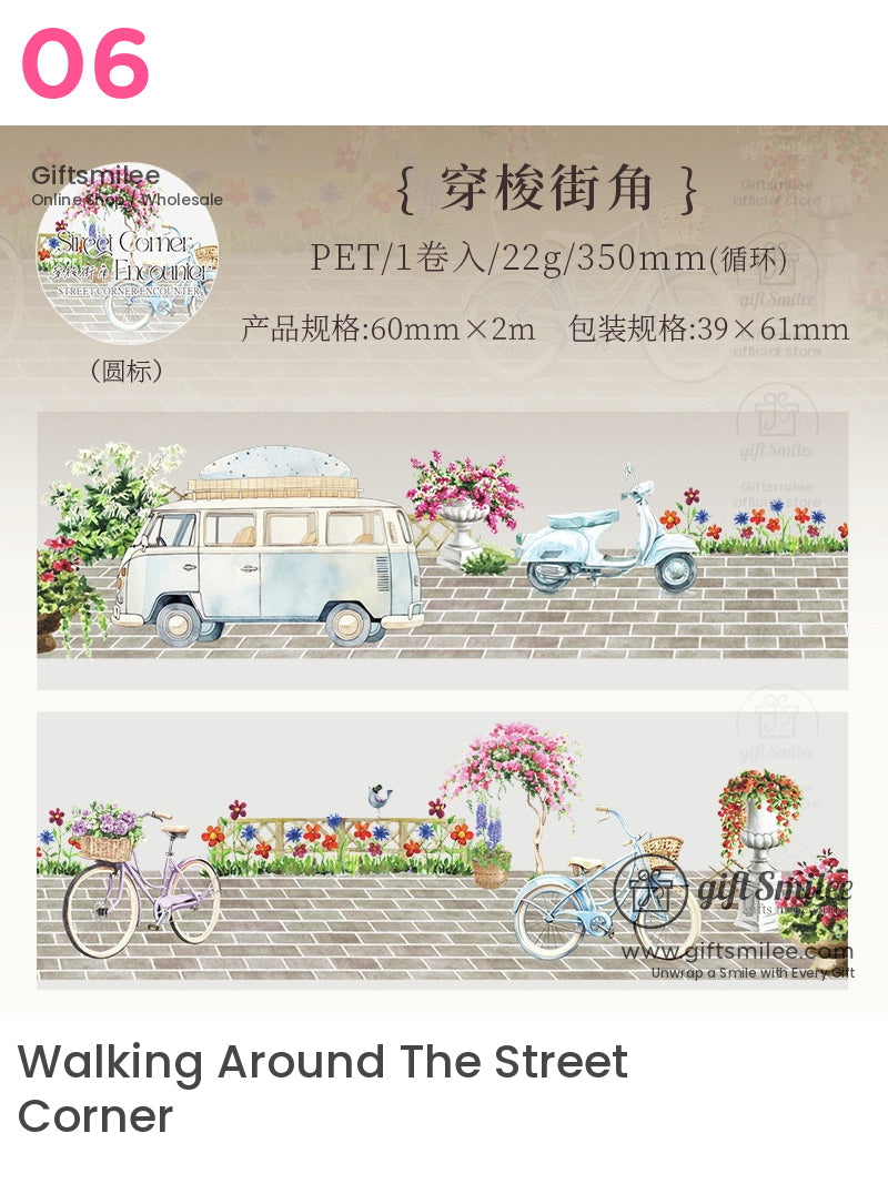 Street Corner Encounter Roll Tapes | wedding gift