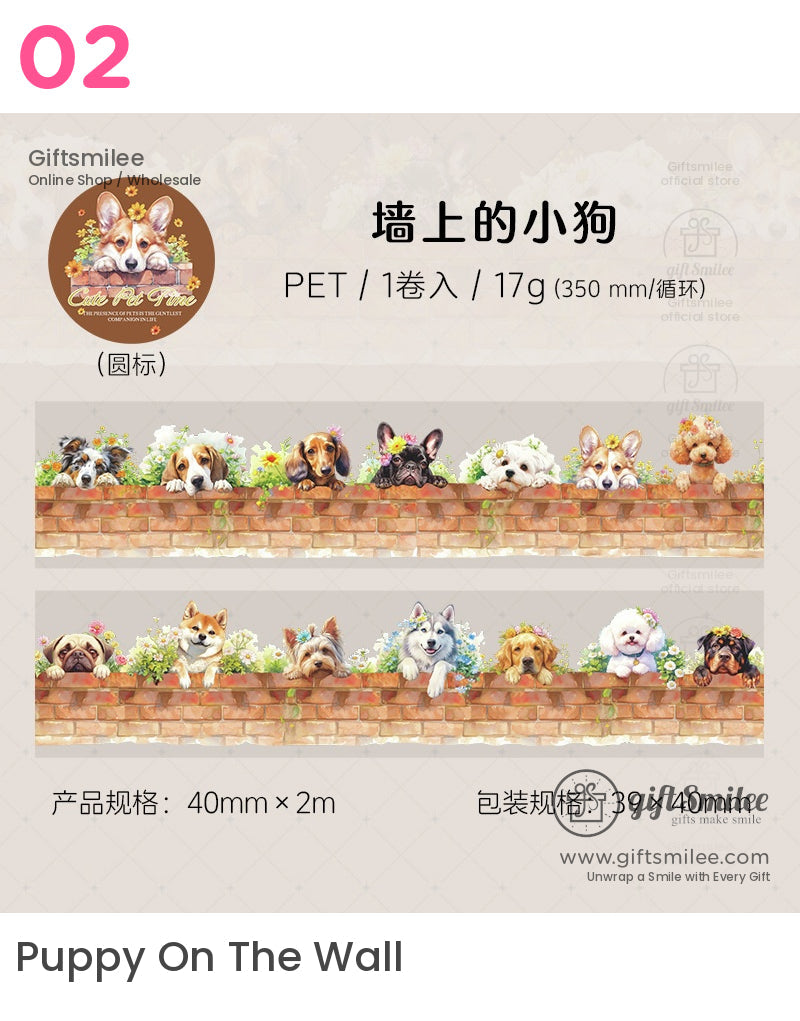 Cute Cat And Dog Animal Lovers Roll Tapes | kid crafting