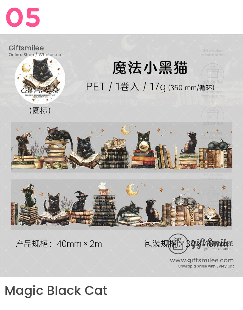 Cute Cat And Dog Animal Lovers Roll Tapes | kid crafting