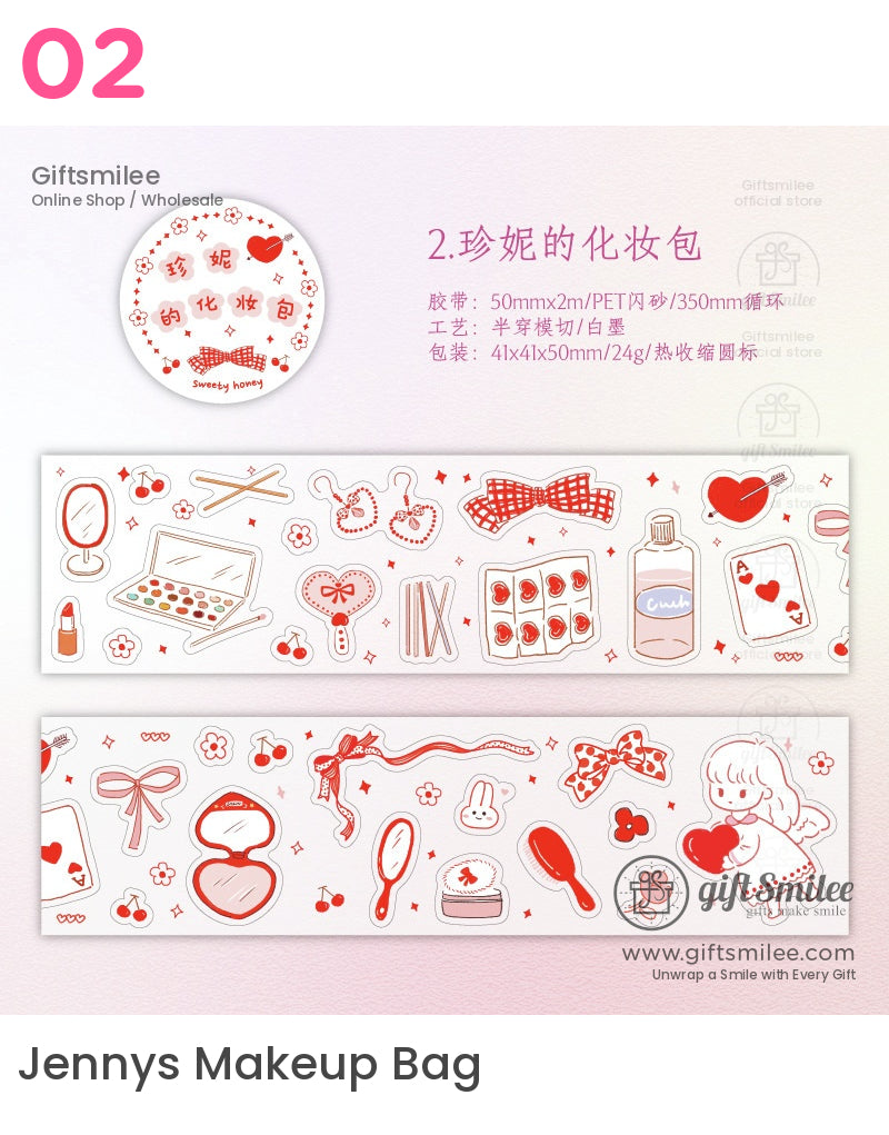 Kawaii Pastel Deco Die-Cutting Tape | KS-RT-1621