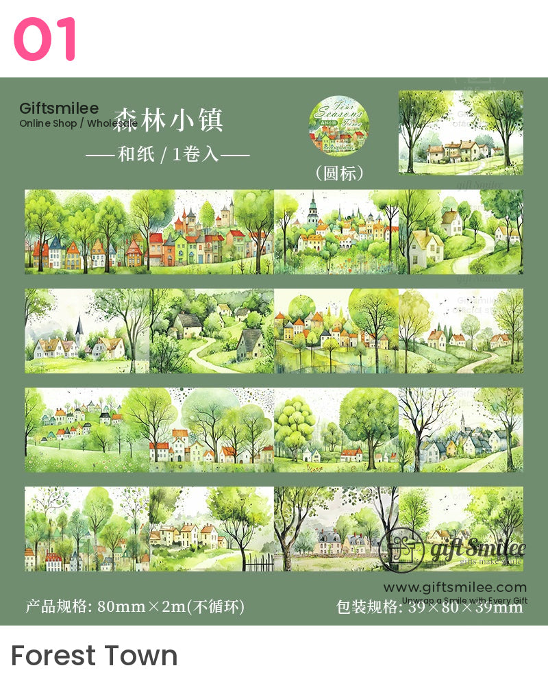 Four Seasons Countryside Roll Tapes | KS-RT-1624
