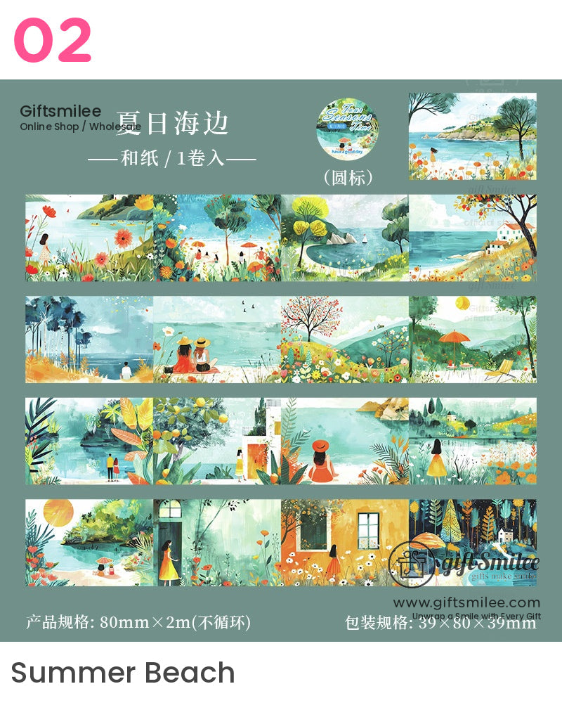 Four Seasons Countryside Roll Tapes | KS-RT-1624