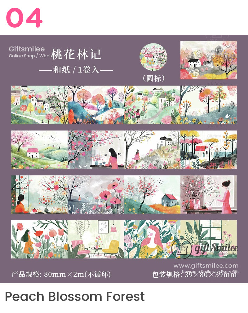 Four Seasons Countryside Roll Tapes | KS-RT-1624