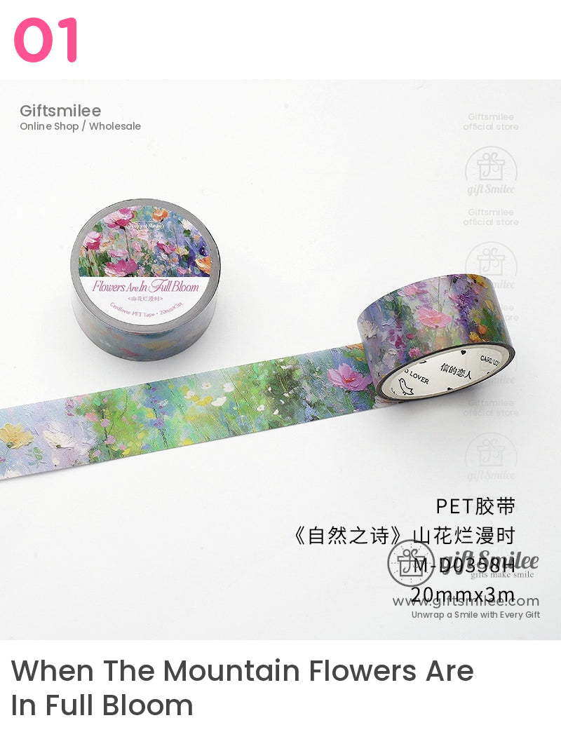 Scenic Landscape Nature Roll Tapes | KS-RT-1626